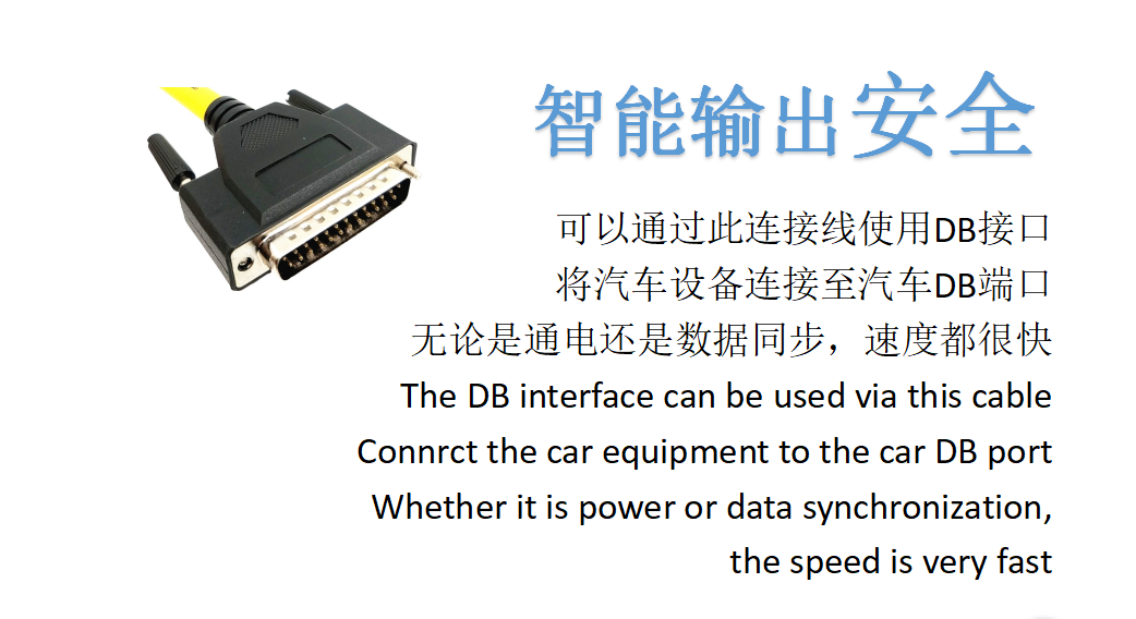 博世2-2 DB25针公头到Amp 12针母头和Amp 2针母头电缆